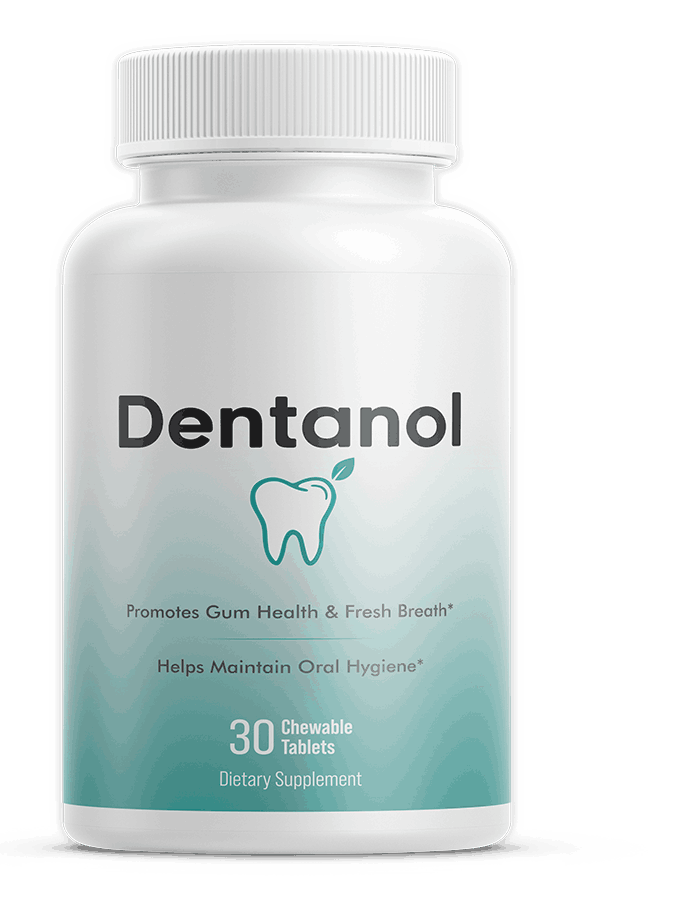 Dentanol oral probiotic support supplement bottle